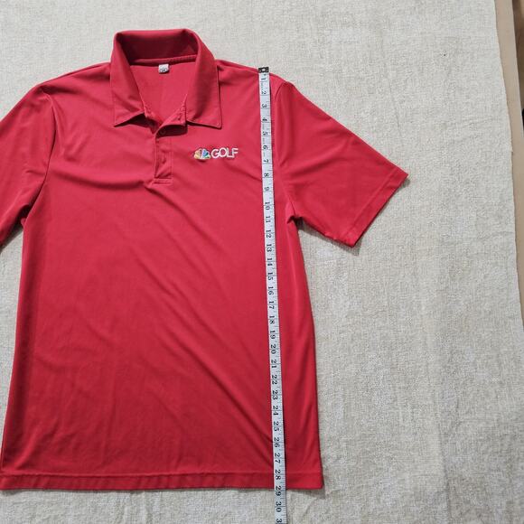 ALO men's Large Polo Performance Stretch Lot Of 2 Red & White. - Picture 5 of 9